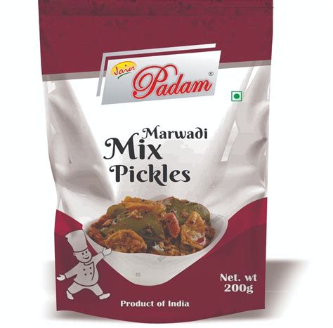 Mix Veg Spices Mixed Pickle Gm Packaging Type Pauch At Piece