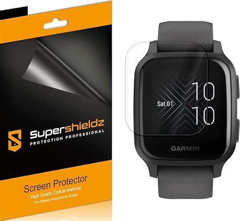 Protector de pantalla Supershieldz diseñado para Garmin Venu Sq