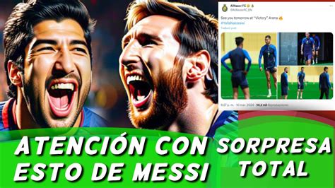 Sorpresa Inminente Leo Messi Impacta En Conca Champions Con Esta