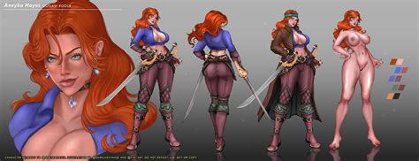 Aneyka Hayes Ref Sheet By Darkladyiwase Hentai Foundry