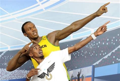 Mo Farah And Usain Bolt