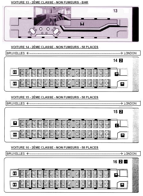 La Numérotation Des Places Dans Les Tgv Site Du Z