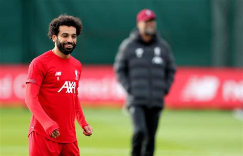 Mohamed Salah returns to Liverpool training after ankle injury