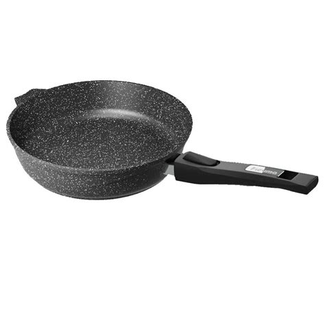 Сковорода Мечта Гранит Black d22 см литой алюминий с антипригарным ...