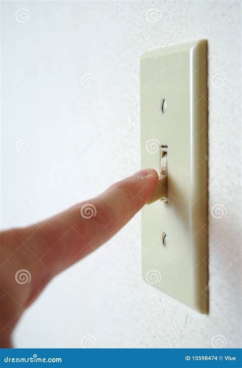 light switch  stock photo image  outline energy