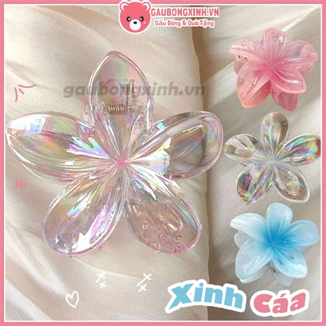 Kẹp Tóc Hoa Sứ Thời Trang Nữ Hot Trend Mùa Hè 2024 Phụ kiện tóc xinh xắn cho cô gái cá tính đi
