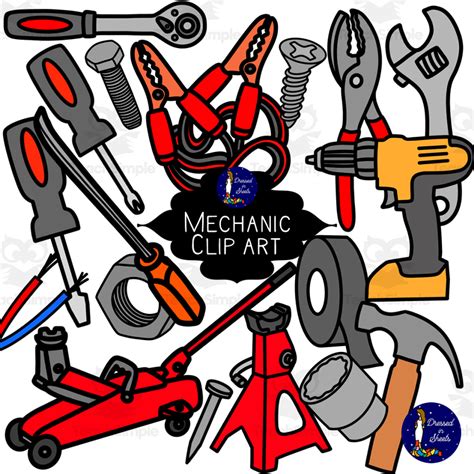 mechanic tools clip art  teach simple