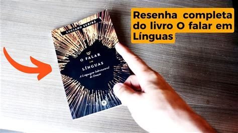 Livro O Falar em Línguas A linguagem sobrenatural da oração Café e