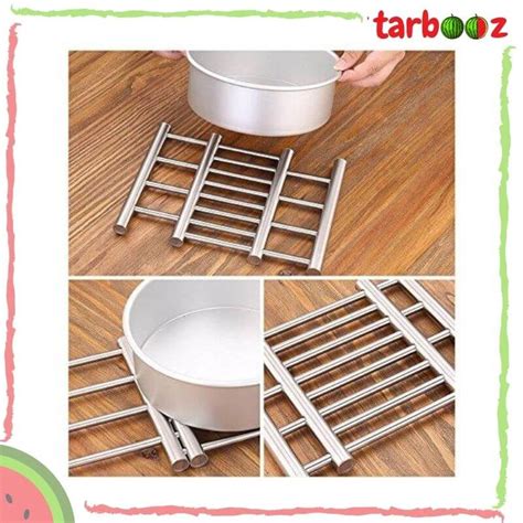 Buy Expandable Hot Pot Stand Sliver At Best Price In Pakistan