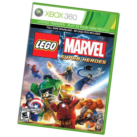Lego® Marvel Super Heroes - Xbox 360 - Transferencia De Licenca ...
