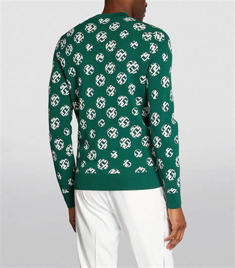 Jlindeberg Knitted Gus Jacquard Sweater Harrods Us