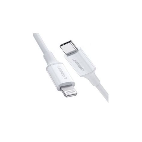 Ugreen USB C Na Lightning Kabel Srebrn 1m Box 10493 Enaa