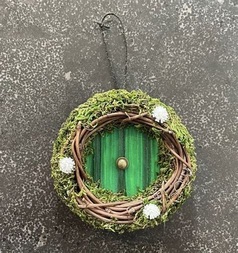Hobbit Door Ornament And Decor Diy Christmas Tree Ornaments Handmade