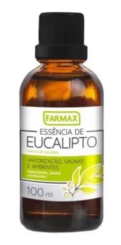 Aceite esencial Farmax Essência de Eucalipto 100 ml Farmax