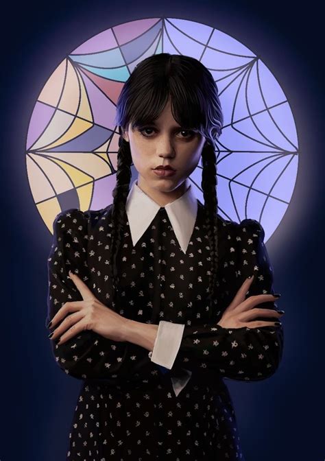 Wednesday Addams Fanart Imprimir Sobres Fotos De Wallpaper Clase De