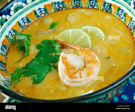 tom yum goong spicy food Stock Photo - Alamy