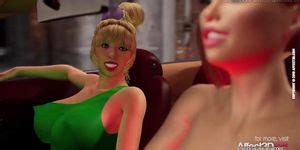 Blonde Cop Catches A Lesbian Futa Couple In A Hd Animation Tnaflix