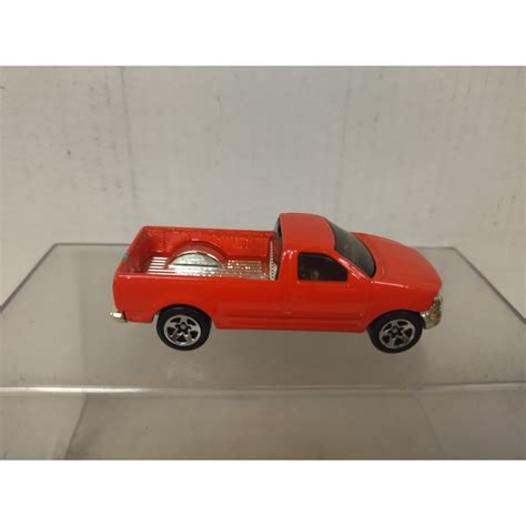 FORD F 150 1997 PICKUP RED 1 64 HOT WHEELS MALAYSIA NO BOX BCN STOCK CARS