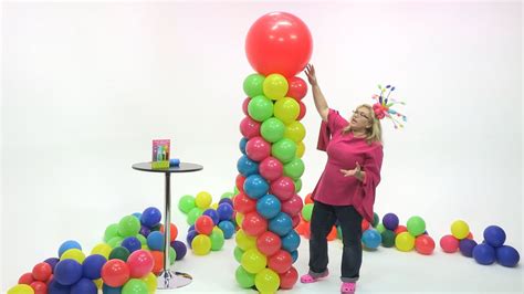 Fiesta Balloon Column 5 Color Spiral Diy Tutorial Youtube