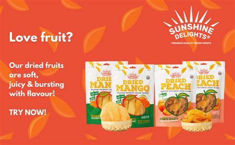 Sunshine Delights Premium Soft Dried Fruits Mango G Amazon Co