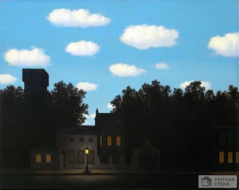 Фотообои "Рене Магритт - Империя света II" - Арт. 051671 | Купить в ...