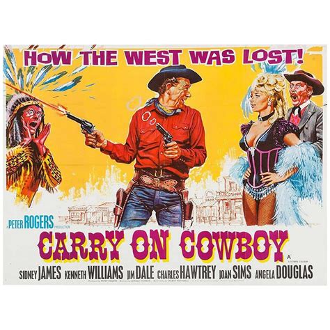 "Carry on Cowboy" Film Poster, 1965 For Sale at 1stDibs | carry on film ...