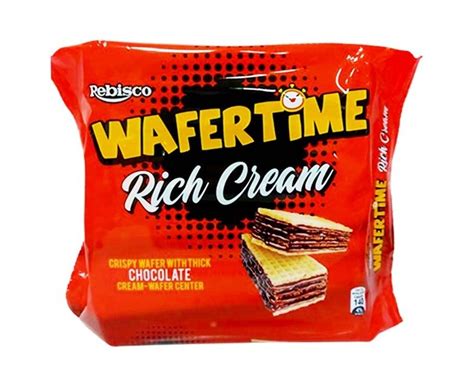 Rebisco Wafer Time Rich Cream Chocolate Packs X G G