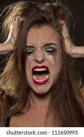 Nude Woman Screaming Images Stock Photos And Vectors Shutterstock