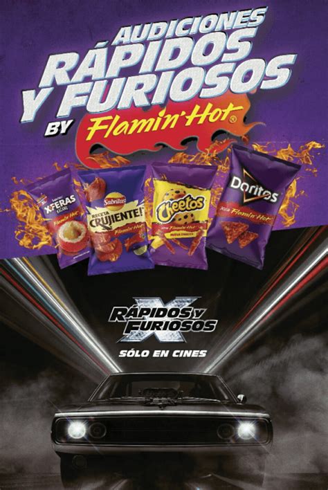 Flamin Hot De Sabritas Presenta Las Audiciones R Pidos Y Furiosos Con Fast X Unplugged News
