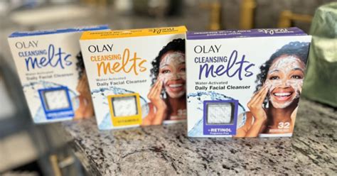 Olay Cleansing Melts 32 Count Only 850 Just Add Water To Activate