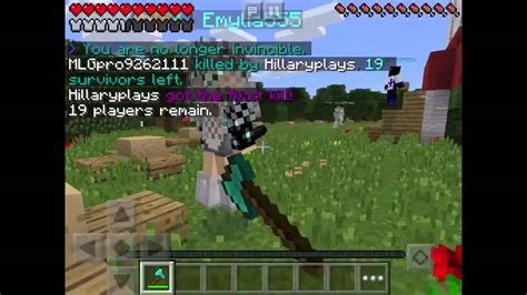 Minecraft Pe Hunger Games Ep Youtube