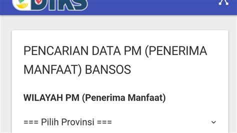 Login Cekbansos Kemensos Go Id Untuk Cek Nama Penerima Bansos BPNT 2025