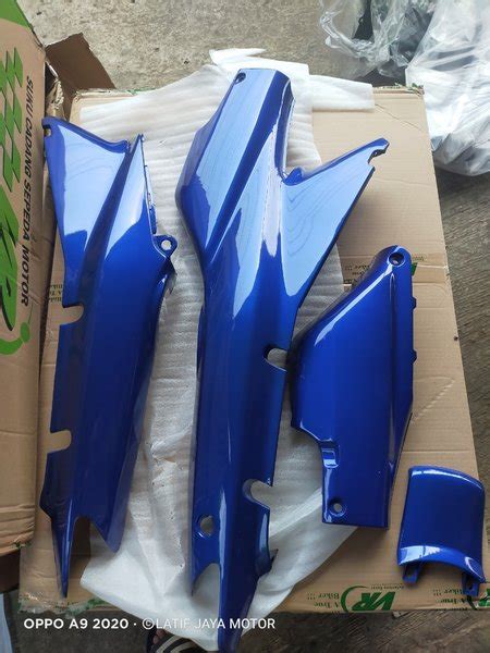 Jual Cover Body Supra X 100 Supra Fit Lama Biru Di Lapak LATIF JAYA