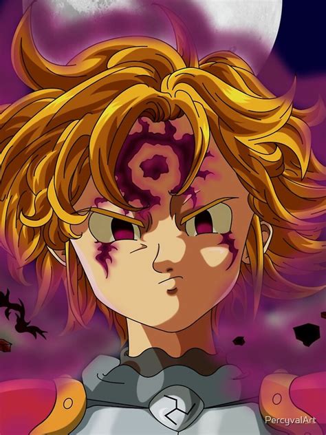 "Meliodas Demon Mark" iPhone Case & Cover by PercyvalArt | Redbubble