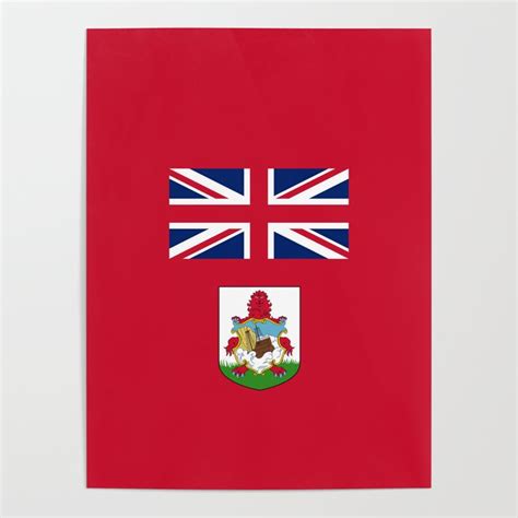 Flag Of Bermuda Poster By Oldking Society6