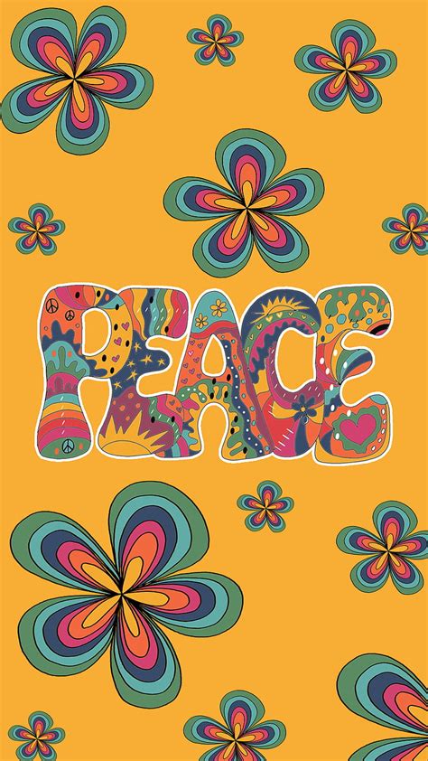 Hippie Art Wallpaper