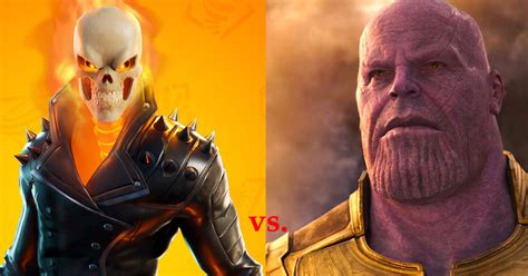 Ghost Rider Vs Thanos Who Would Win And Why