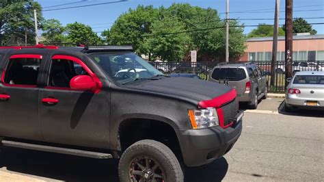 Raptor Liner Chevy Suburban Two Tone Raptor Liner Paint Job Youtube