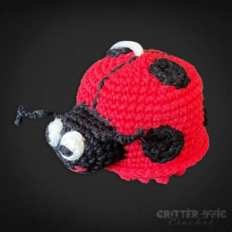 Ladybug Amigurumi Crochet Pattern Ladybird Beetle Bath Etsy