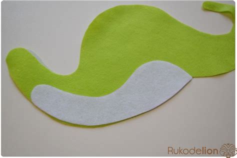 Фетровый Динозаврик