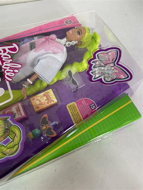 Barbie Extra Lalka Bia A Neonowe Zielone W Osy Lalki Modowe Loombard Pl