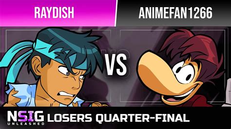 Raydish Vs Animefan Losers Quarter Finals Nsig Unleashed Youtube