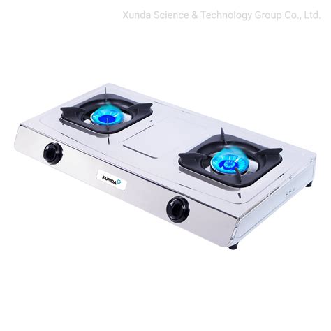 Table Top Gas Cooking Burners Home Gas Stove Double Burners High