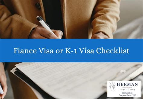 Essential Paperwork For a Fiancé Visa K 1 Visa Checklist