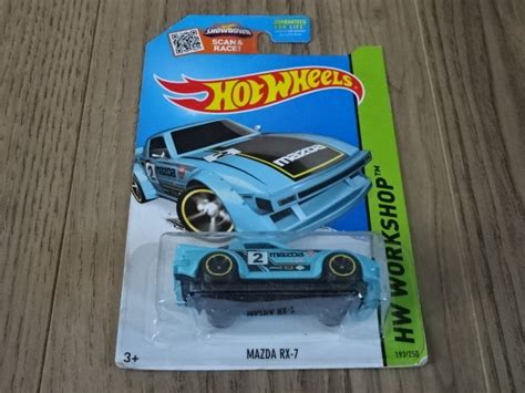 Yahoo オークション HW Hot WHeeLS MAZDA SAVANNA RX SA C型 水色