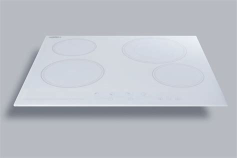 Summit® 24" White Electric Cooktop