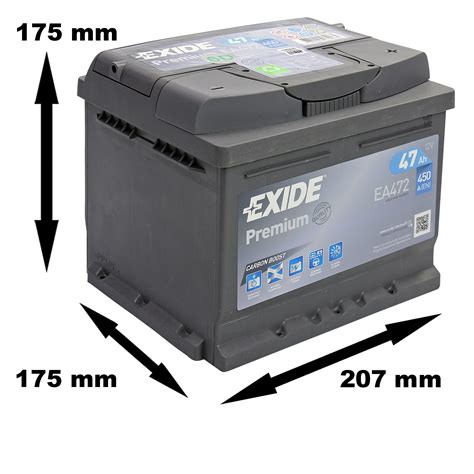EXIDE EA1000 Premium Carbon Boost 100 Ah 900 A | ATP Autoteile