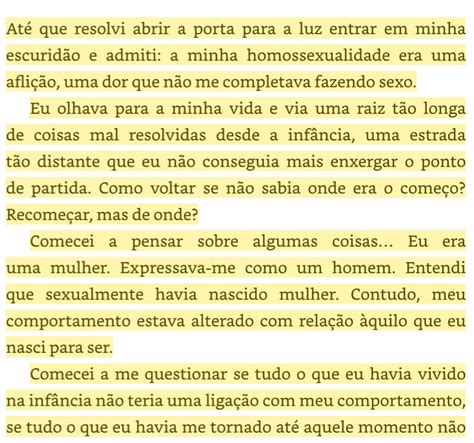 Indico O Livro Cansei De Ser Gay Da Ex L Sbica Juliana Ferron