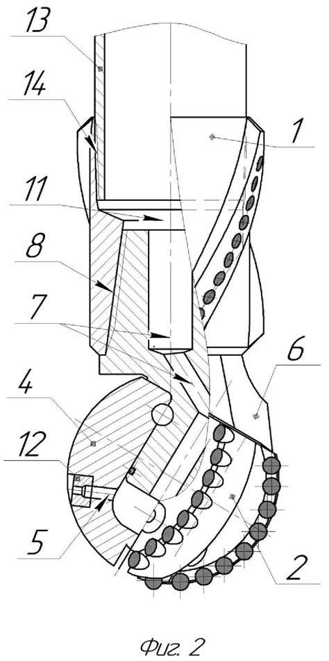 Долото для бурения на обсадной колонне. Российский патент 2020 года RU ...