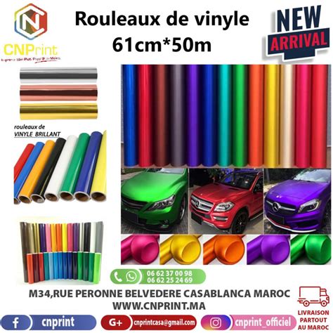 Vinyle Rouleaux De Cm M